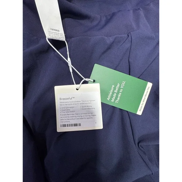 Halara Breezeful Jumpsuit‎ Petite XS Navy V Neck Wide Leg Athleisure - Picture 5 of 5